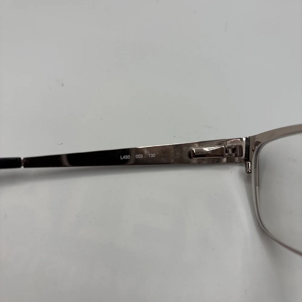 Liz Claiborne Petite Eyeglasses Frames L450 003 Black Rose Gold 48-16-130 w/case